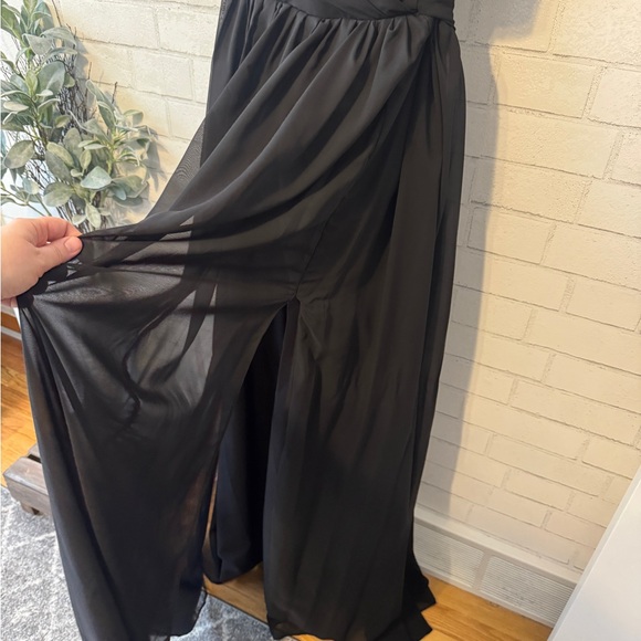 LOVEJOY Elegant Black Evening / Bridesmaid Dress - Picture 6 of 11